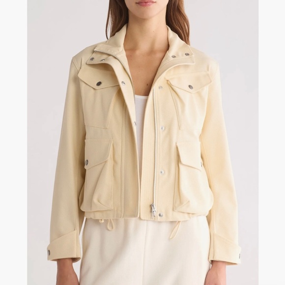 Rag & Bone Trail Crop Jacket Womens M - Picture 1 of 16